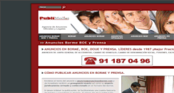 Desktop Screenshot of anunciosenborme.com